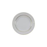 Güral Porselen Yaldızlı 6'lı 19 CM Çukur Yemek Tabağı