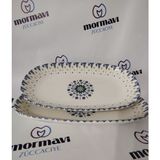 Güral Porselen Yeşim 2 Adet 29 cm (Büyük) Salata,sunum,kayık Tabak