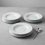 Güral Sembol 6 Parça 19 Cm Çukur Yemek Tabağı 5303590