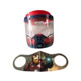 Gürbey Pazarlama Racing Siperlik + İron Man Maske