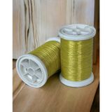 Gürbüz 0.30MM(100GR-150METRE) Civciv Sarı Renkli Gümüşlü Filografi Teli