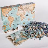 Gürbüz 12103 1000 Parça Antik Harita Puzzle