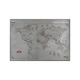 Gürbüz 22001 Kazınabilir Dünya Haritası 35X50-(***6 Adet***)