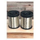 gürbüz filografi 0.30mm Gümüşlü Tel (2 ADET) Gümüş Rengi 100mt