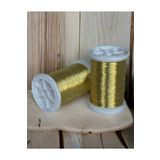 gürbüz filografi 0.30mm(100gr-150metre) Işıltı Sarı Renkli Gümüşlü Filografi Teli