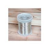 gürbüz filografi 0.60 mm Gümüş Renkli ( 30 Gr - 12 metre ) Takı , Gelin , Çiçek , Filografi Teli