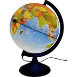 Gürbüz Işıklı Fiziki Yazılabilir Dünya Küresi 30cm (Fiziki+Siyasi) 41303 Dekoratif ve Eğitici