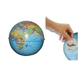 Gürbüz Yayınları 42103 Globe Bank Siyasi Küre 10 Cm