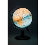 Gürbüz Yayınları Işıklı Modern Seri Antik Dünya Küresi 20 Cm Çap/ Led Aydınlatma / Type-c Usb Kablo Dahil