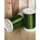 Gürbüz Zeytin Yeşili Renkli Bakır Filografi Teli 0.30 mm 100 gr 150 m Uzunlukta
