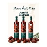 Gürbüzden Hurma Özü 700g 3'lü seti | %100 Doğal Katkısız ve Şeker İlavesiz Hurma Ekstresi - Doğal Enerji Kaynağı
