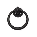 Gürçay Çekmece Kapak Sandalye Kulpu Halka 60 mm Siyah (2 Adet)