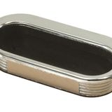 Gürçay Gömme Kulp Oval Parlak Krom (2 Adet)