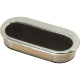 Gürçay Hırdavat Gömme Kulp Oval Parlak Krom 2'li