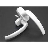 Gürçay Hırdavat Gürçay Beyaz Pvc Pimapen Kapı Pencere Kolu 1 Adet Ergonomik Tasarım ile Şık Görünüm