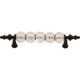 Gürçay Hırdavat İğne Ayak Kristal Kulp 96 mm Siyah 2'li