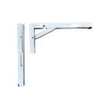 Gürçay Hırdavat Katlanır 30 cm 1 Takım Beyaz Tekne Karavan Masa Ayağı