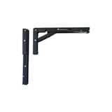 Gürçay Hırdavat Mandallı Katlanır Masa Ayağı 1 Çift Siyah 40cm