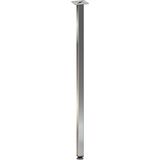 Gürçay Hırdavat Masa Ayağı 11.125 - 25 x 25 mm Parlak Krom 4'lü