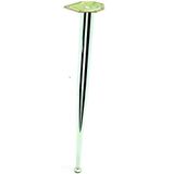 Gürçay Hırdavat Masa Ayağı, Açılı Konik 42 x 16 Mm, Siyah