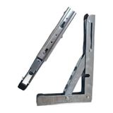 Gürçay Hırdavat Metal Mandallı Katlanabilir Masa Konsolu Çinko 30CM (1çift)