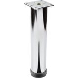 Gürçay Hırdavat Metal Mobilya Ayağı Krom Çap 42 mm - 20 cm 4'lü