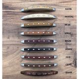 Gürçay Hırdavat Plastik Ahşap Desenli Kulp Lb 96MM (2 Adet) Venge