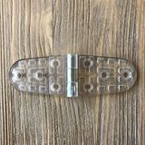 Gürçay Hırdavat Plastik Oval Menteşe 11CM - 2 Adet Şeffaf