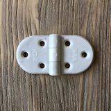 Gürçay Hırdavat Plastik Oval Menteşe 7cm - 2 Adet Beyaz