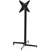 Gürçay Hırdavat Toplanır Masa Ayağı Taban 46*46 cm 110 cm - siyah