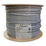 Gürçay Nexans Cat 6 Halogen Free Utp 23awg Kablo 500m Gri