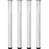 Gürçayhırdavat Gürçay Metal Masa Ayağı 4 Adet Beyaz (485779952) Beyaz