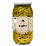 GURESSA Acı Süs Biberi Turşusu 1000 ml (Atıştırmalık & Sofralık)