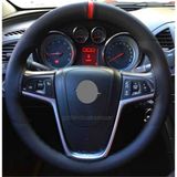 Gürler Oto Aksesuar Opel Astra J Kasa Dikmeli Direksiyon Kılfı Kırmızı Yüzüklü A+Plus