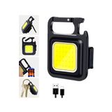 gürler oto kılıf ve aksesuar Çok Amaçlı Mini Cob Led Anahtarlık El Feneri Usb Şarjlı Lamba Anahtarlık Cep Feneri Kamp Lambası