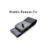 gürler oto kılıf ve aksesuar Universal Uyumlu Dikmeli Direksiyon Kılıfı Kamyon Tır Otobüs Büyük Araç 45cm Çapında -10,50 Cm