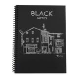 Gürmat 17x24 cm Spiralli 40 Yaprak Siyah Defter