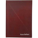 Gürmat Cilt Bezi Kasa Defteri 160 Yaprak 17 x 24 cm Dayanıklı Kaplama ile Profesyonel Kullanım