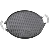 Gurme Döküm Plaka, Barbekü Izgara Plakası, Oluklu ve Düz Izgara Yüzeyi, Optimum Isı Dağılımı, 570-480 Serisi Barbekülerle Uyumlu