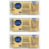 Gurme Tam Yağlı Taze Kaşar Peyniri 600 gr 3 Lüpaket - 1,8 kg