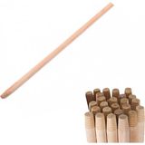 GÜRMOP Çam Ahşap Süpürge Sapı 120 cm / 6 Adet