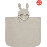 Gürpamuk Home Baby Outlet Ihracat Pamuklu Kapşonlu Kız-Erkek Çocuk Deniz, Plaj, Havuz, Banyo Havlu Panço Kulaklı - Bej - 1 - 4 Yaş