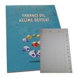 Gürpaş 14x20 Yabancı Dil Kelime Defteri