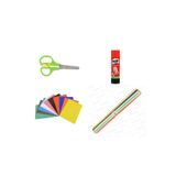 Gürpaş 50X70 Fon Kartonu,20X30 El Işi Kağıdı,Pritt 11 Gr,Makas K.s