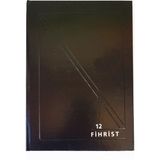 Gürpaş Ticari Fihrist 17X24 12'li Cilt Bezli Siyah