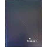 Gürpaş Ticari Fihrist 20'li 20X28 Cilt Bezli Mavi