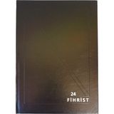 Gürpaş Ticari Fihrist 24'lü 20X28 Cilt Bezli Siyah