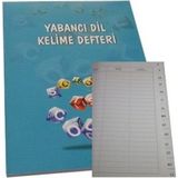 Gürpaş Yabancı Dil Kelime Defteri Karton Kapak