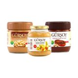 Gürsoy 3'lü Tanışma Paketi (400 g Fındık Ezmesi + 400 g Kakaolu F