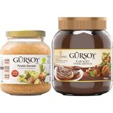 Gürsoy Fındık Ezmesi 320 gr & Gürsoy Kakaolu Fındık Kreması 700gr - 1,2 kg